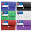 Expanding File Letter Size Poly 7-Pocket
