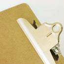 Hardboard Clipboard Standard Size w/ Sturdy Spring Clip