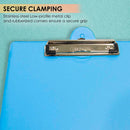 PVC Standard Clipboard Bright Color w/ Low Profile Clip