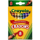 CREYONES CRAYOLA- caja de 8