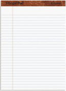 LIBRETA MEMO PAD- LEGAL BLANCA